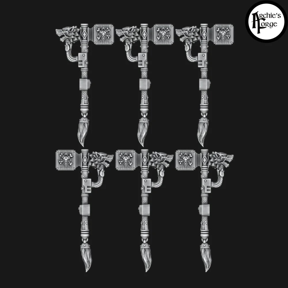 Legio Fenris Thunder Hammers - Set of 6 - Archies Forge
