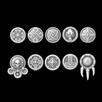 Legio Fenris Tilting Shields - Set of 10 - Archies Forge