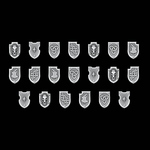 Legio Fenris Tilting Shields - Set of 20 - Archies Forge