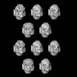 Legio Fenris Viking / Dwarven Style Helmets - Set of 10 - Archies Forge