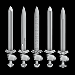Legio Fenris Viking Swords - Set of 5 - Left Handed - Archies Forge