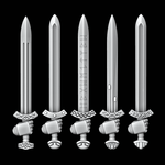 Legio Fenris Viking Swords - Set of 5 - Right Handed - Archies Forge