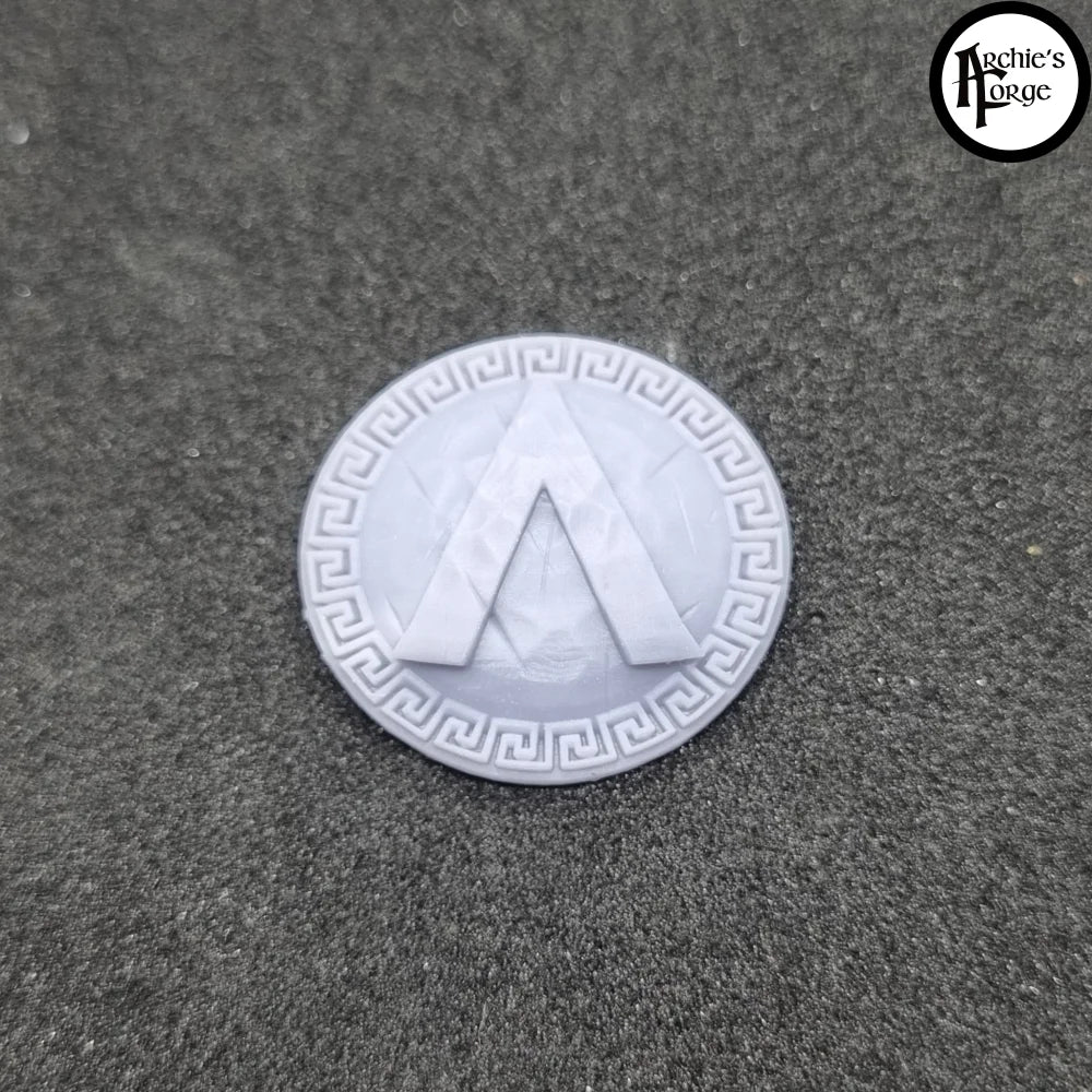 Legio Hellas - Spartan Oval Shield - Set of 5 - Archies Forge