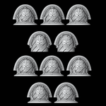 Legio Iron Hazard Stripes - Clean Pads - Set of 10 - Archies Forge