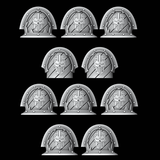 Legio Iron Hazard Stripes - Clean Pads - Set of 10 - Archies Forge