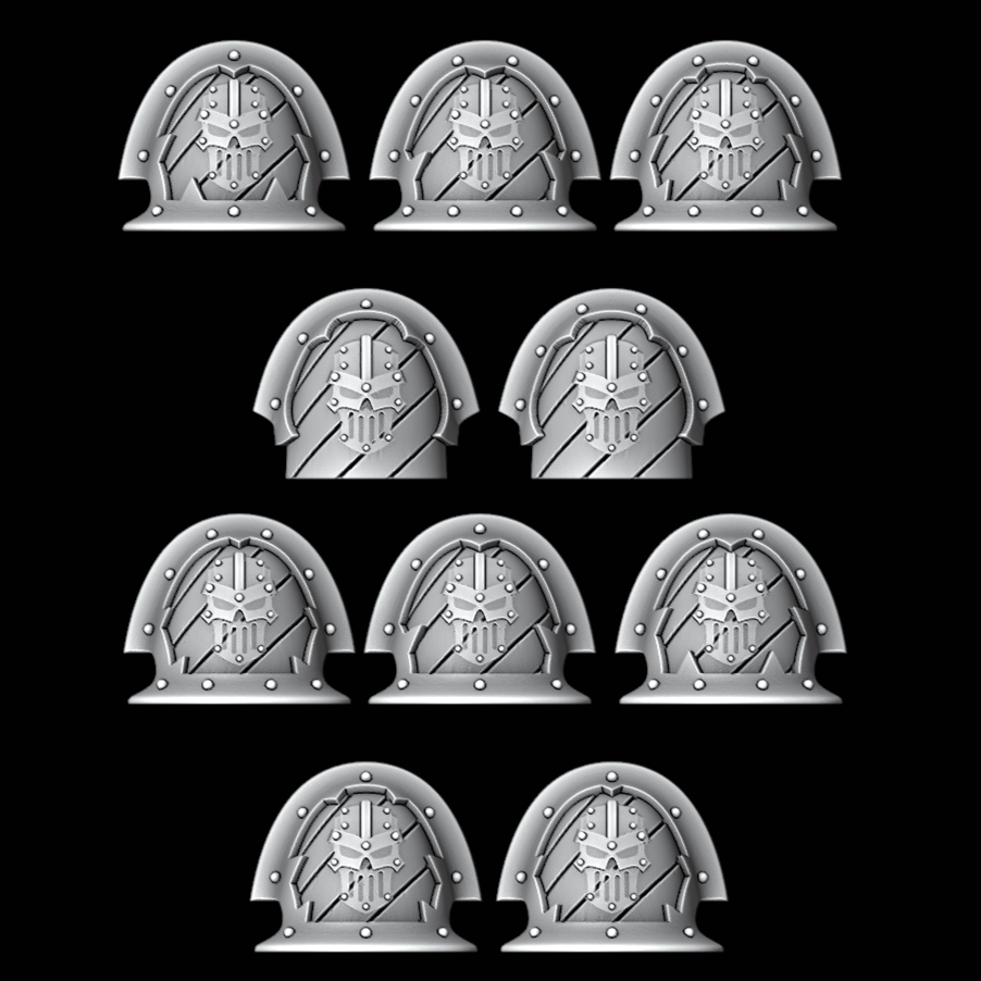 Legio Iron Hazard Stripes - Clean Pads - Set of 10 - Archies Forge