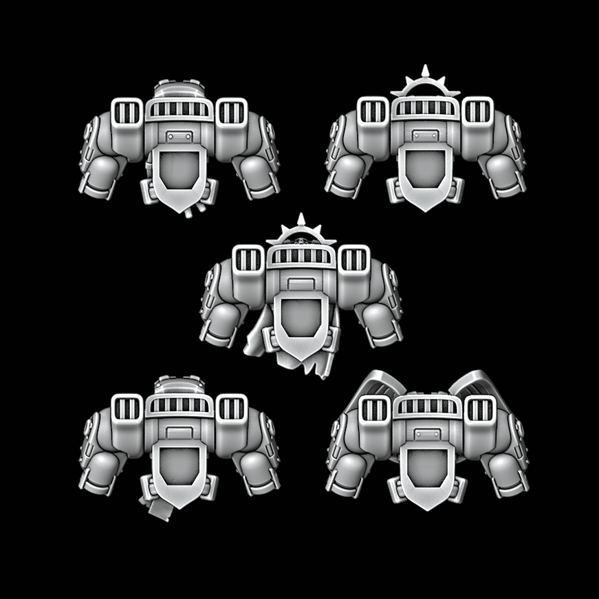 Legio Sanguine - Jump Packs - Set of 5 - Archies Forge