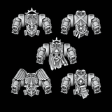 Legio Sanguine - Jump Packs - Set of 5 - Archies Forge
