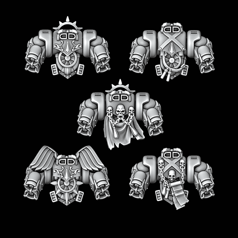 Legio Sanguine - Jump Packs - Set of 5 - Archies Forge