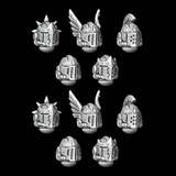 Legio Sanguine Knightly Helmets - Set of 10 - Archies Forge