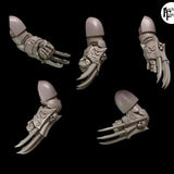 Legio Sanguine - Lightning Claws - Set of 5 - Left Handed - Archies Forge