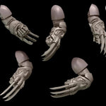 Legio Sanguine - Lightning Claws - Set of 5 - Left Handed - Archies Forge