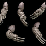 Legio Sanguine - Lightning Claws - Set of 5 - Right Handed - Archies Forge