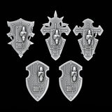 Legio Sanguine - Ornate Storm Shields - Set of 5 - Archies Forge