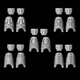 Legio Sanguine Terminator Shin and Hip Plates - Set of 5 - Archies Forge