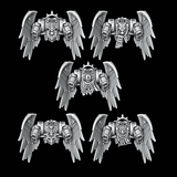Legio Sanguine - Winged Jump Packs - Set of 5 - Archies Forge