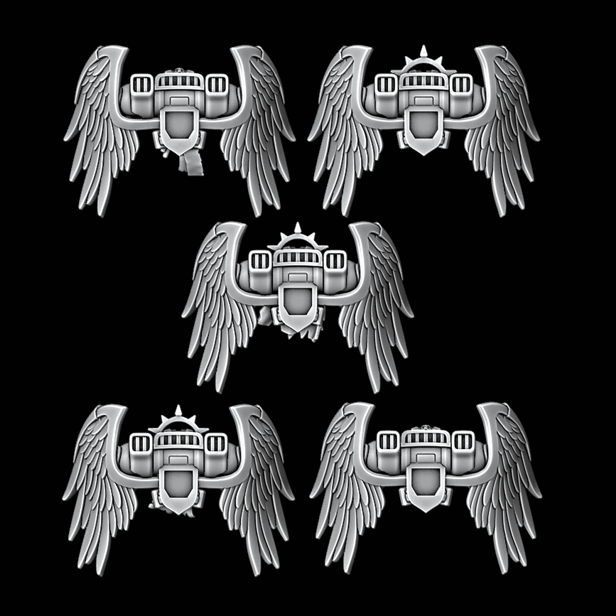 Legio Sanguine - Winged Jump Packs - Set of 5 - Archies Forge