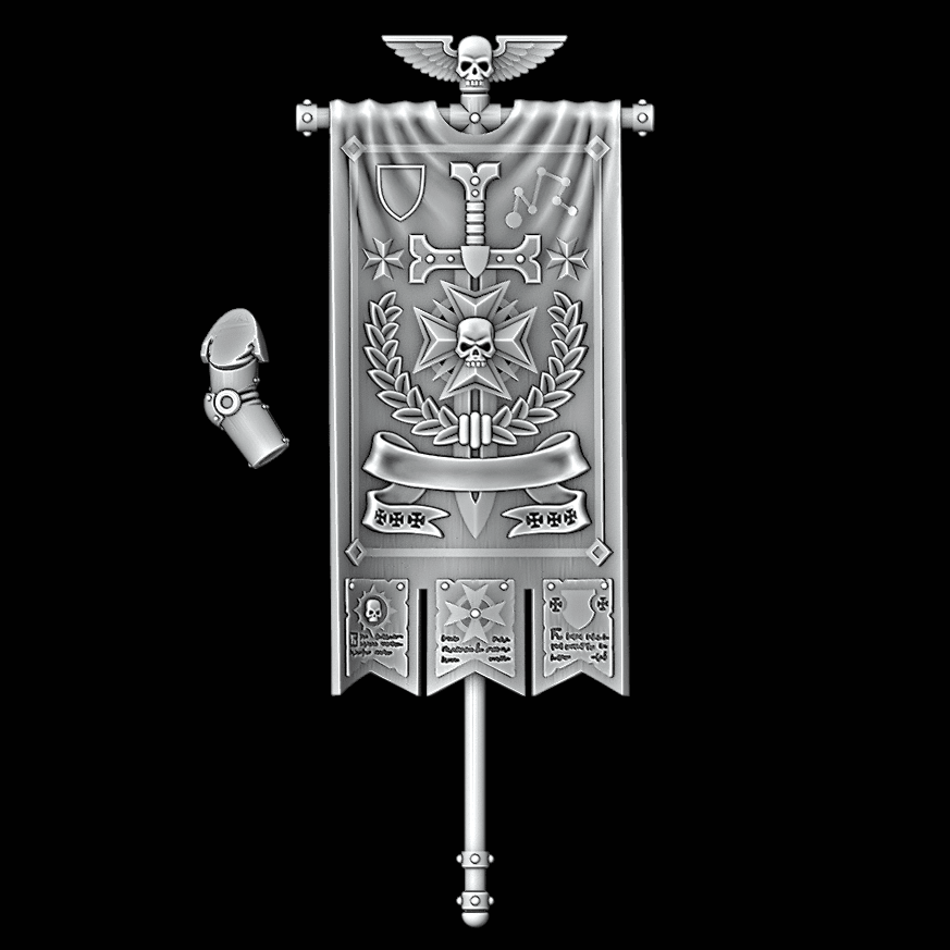 Legio Templaris Banner - Archies Forge