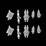 Legio Templaris Belt Accessories - Set of 10 - Archies Forge