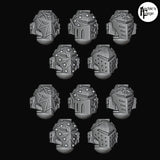 Legio Templaris Crusader Helmets - Set of 10 - Archies Forge