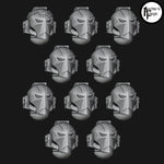Legio Templaris Crusader Helmets - Set of 10 - Archies Forge