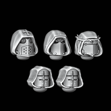 Legio Templaris Crusader Hooded Helmets - Set of 5 - Archies Forge