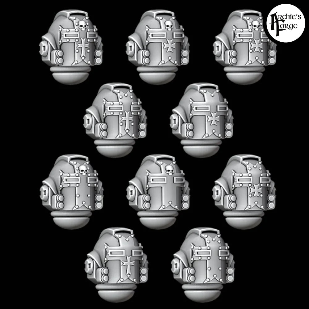 Legio Templaris Helmets - Set of 10 - Archies Forge