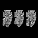 Legio Templaris - Mixed Weapon Chainshields - Set of 3 - Archies Forge