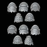 Legio Templaris Ornate Terminator Pads - Set of 10 - Archies Forge