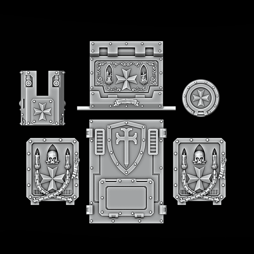 Legio Templaris Rhino and Razorback Upgrade Kit - Archies Forge