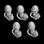 Legio Templaris Terminator Arms - Set of 5 - Right Handed - Archies Forge