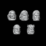 Legio Templaris Terminator Heads - Set of 5 - Archies Forge