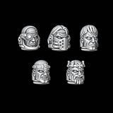 Legio Templaris Terminator Heads - Set of 5 - Archies Forge