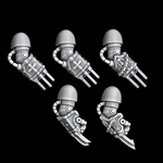 Legio Templaris Terminator Lightning Claws - Right Handed - Set of 5 - Archies Forge
