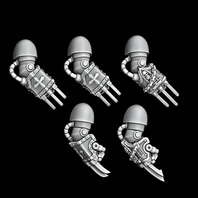 Legio Templaris Terminator Lightning Claws - Right Handed - Set of 5 - Archies Forge