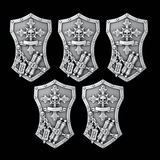 Legio Templaris - Terminator Scroll Shields - Set of 5 - Archies Forge
