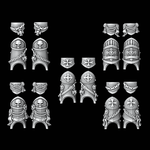 Legio Templaris Terminator Shin and Hip Plates - Set of 5 - Archies Forge
