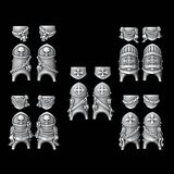 Legio Templaris Terminator Shin and Hip Plates - Set of 5 - Archies Forge
