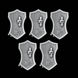 Legio Templaris - Terminator Skull Shields - Set of 5 - Archies Forge