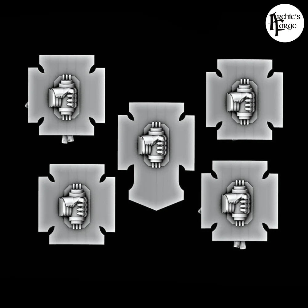 Legio Templaris - Terminator Storm Shields - Set of 5 - Archies Forge