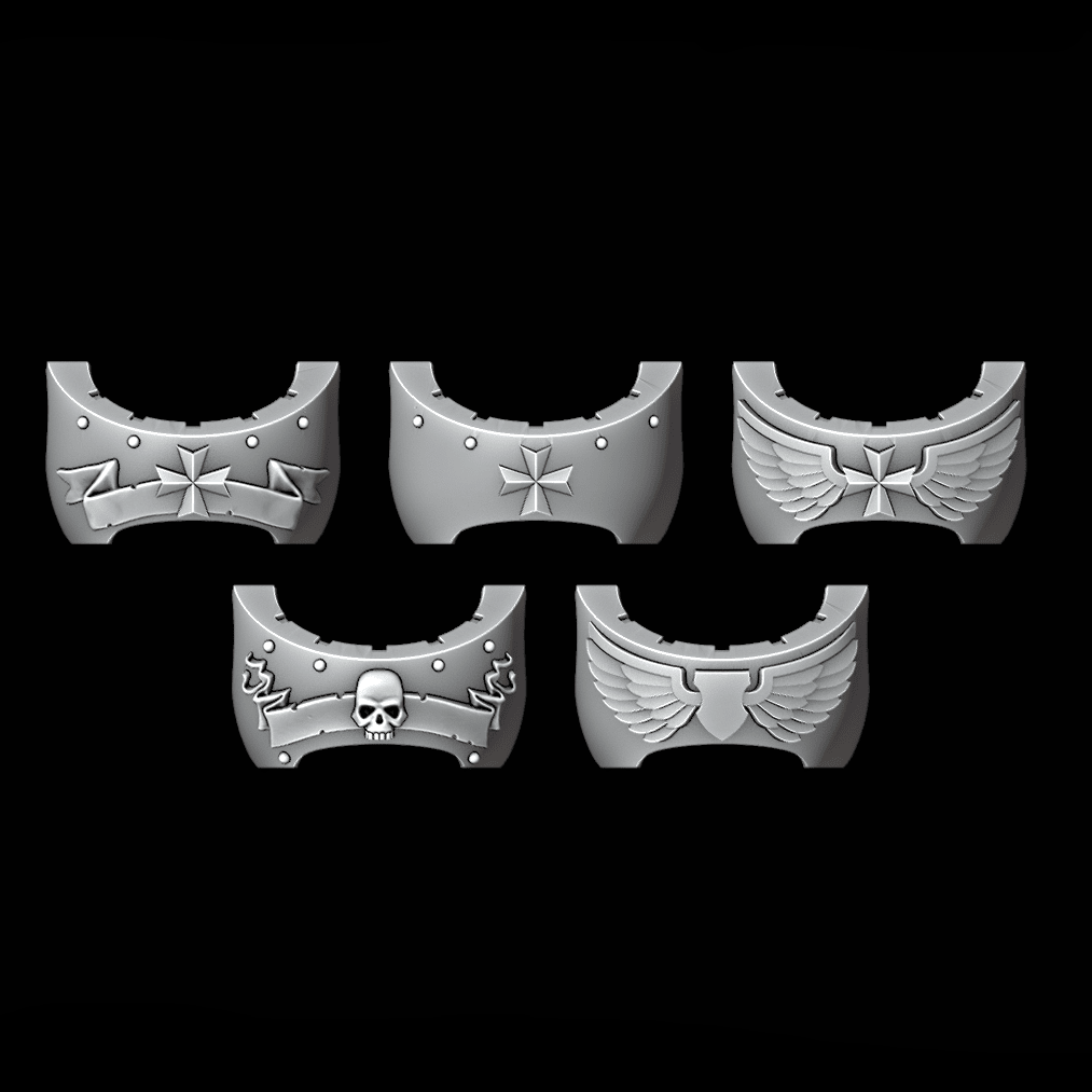 Legio Templaris Terminator Torso Covers - Set of 5 - Archies Forge