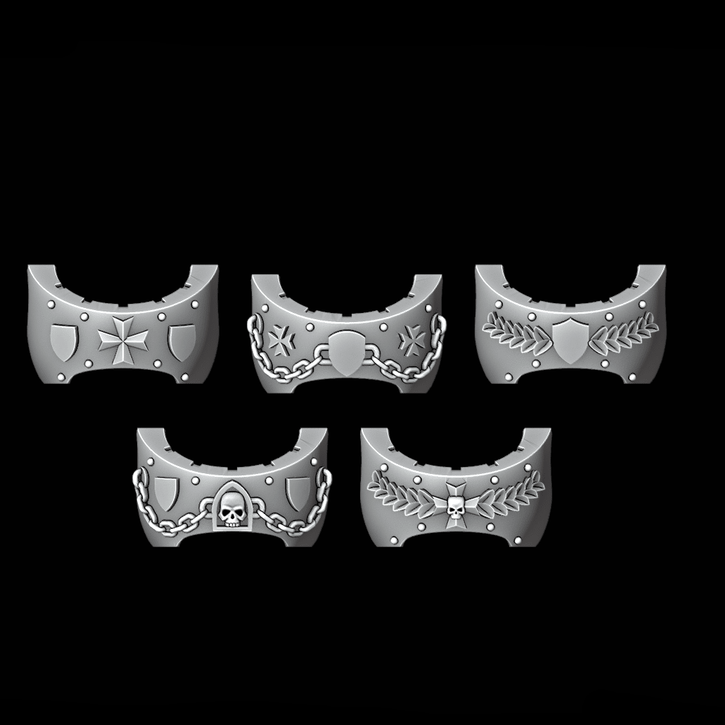 Legio Templaris Terminator Torso Covers - Set of 5 - Archies Forge