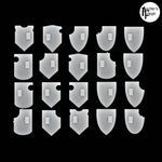 Legio Templaris Tilting Shields - Set of 20 - Design 1 - Archies Forge