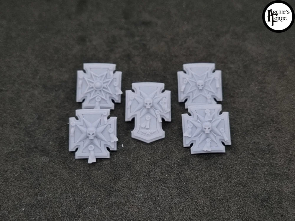 Legio Templaris - Vanguard Veteran Storm Shields - Set of 5 - Archies Forge