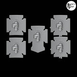 Legio Templaris - Vanguard Veteran Storm Shields - Set of 5 - Archies Forge