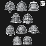 Legio Templaris Veteran Shoulder Pads - Set of 10 - Archies Forge
