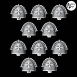 Legio Templaris Veteran Shoulder Pads - Set of 10 - Archies Forge