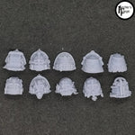 Legio Templaris Veteran Shoulder Pads - Set of 10 - Archies Forge