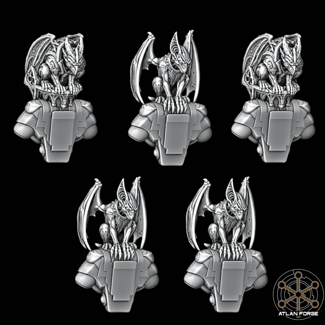 Legio Terror - Gargoyle Backpack - Set of 5 - Archies Forge