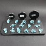 Lightning Arcs - Clear Blue Resin - Archies Forge